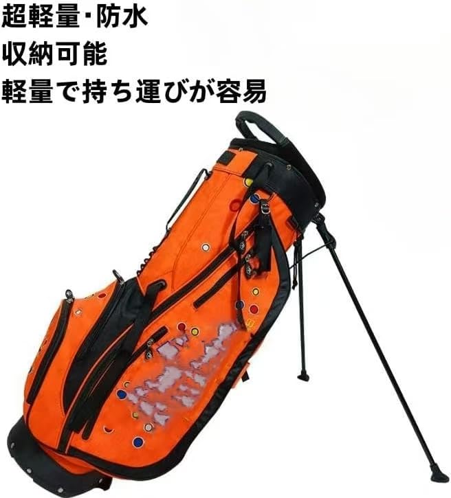 Amazon | 2025「ゴルフ応援」 キャディーバッグ メンズ 軽量 2.3kg 5